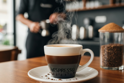 Nespresso Vaniglia Decaffeinato: Café aromatizado descafeinado inédito no Brasil.