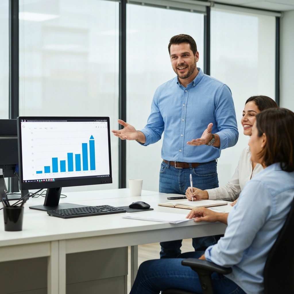 Atendimento personalizado via WhatsApp para empresas médias