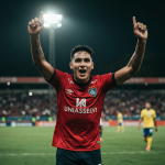 Logo UNIASSELVI e LOUD na Kings League Brasil