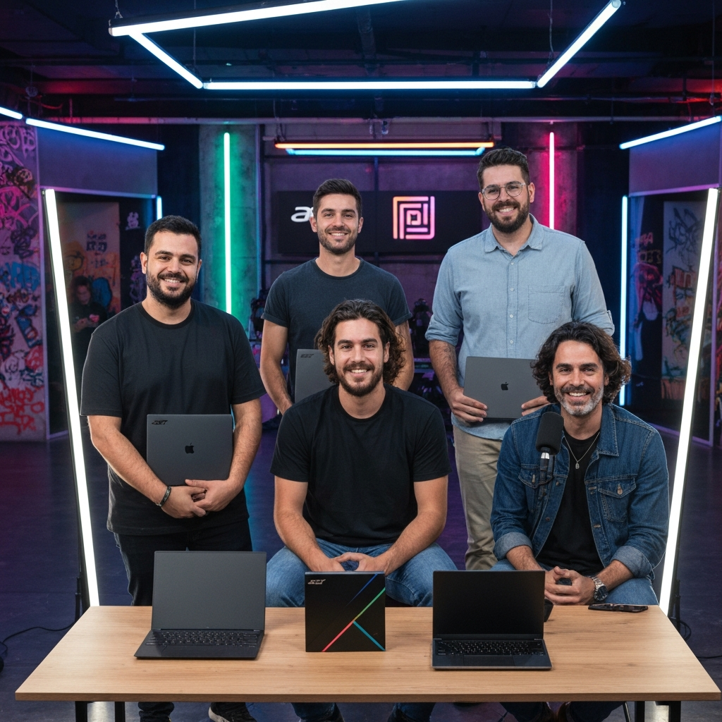 Acer e Grupo Flow parceria gamers empreendedores