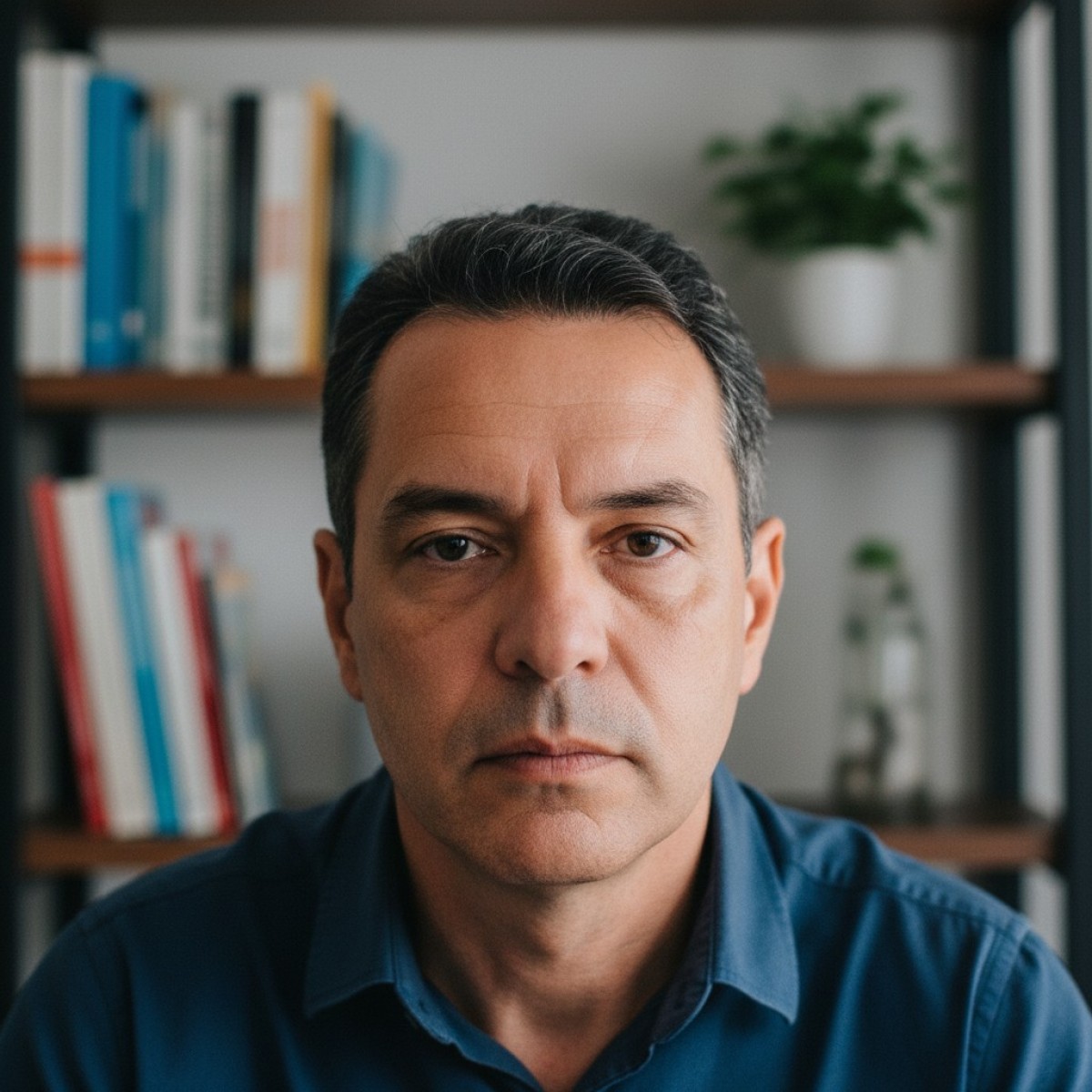 Psicólogo Rodrigo Nejm em debate online sobre tecnologia e infância na Bioma Educação.