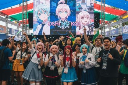 Pôster da 3ª temporada de [OSHI NO KO] divulgado pela Crunchyroll.