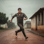 Tempestade com raios, imagem da série No Olho da Tempestade