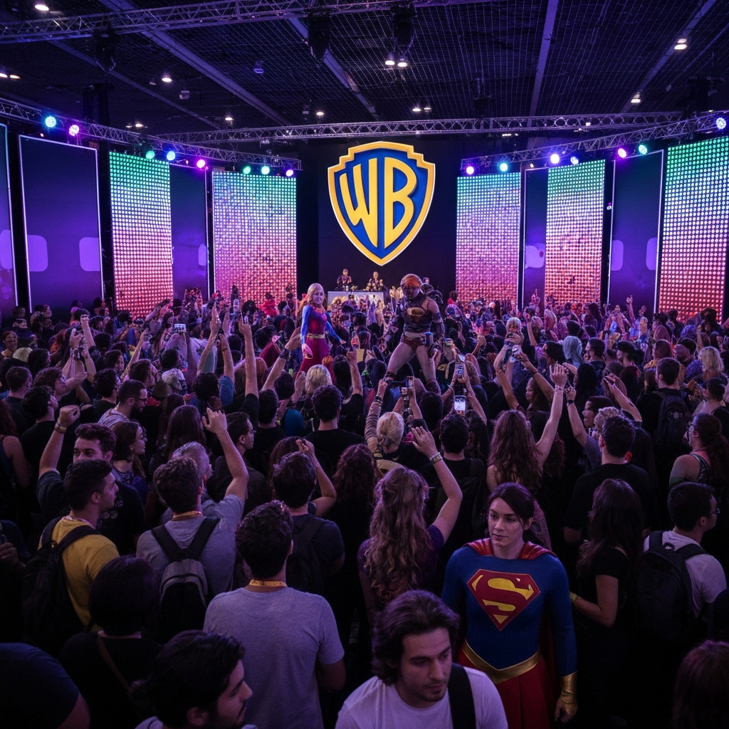 Warner Bros. na CCXP 25: Expectativa alta para anúncios e experiências.