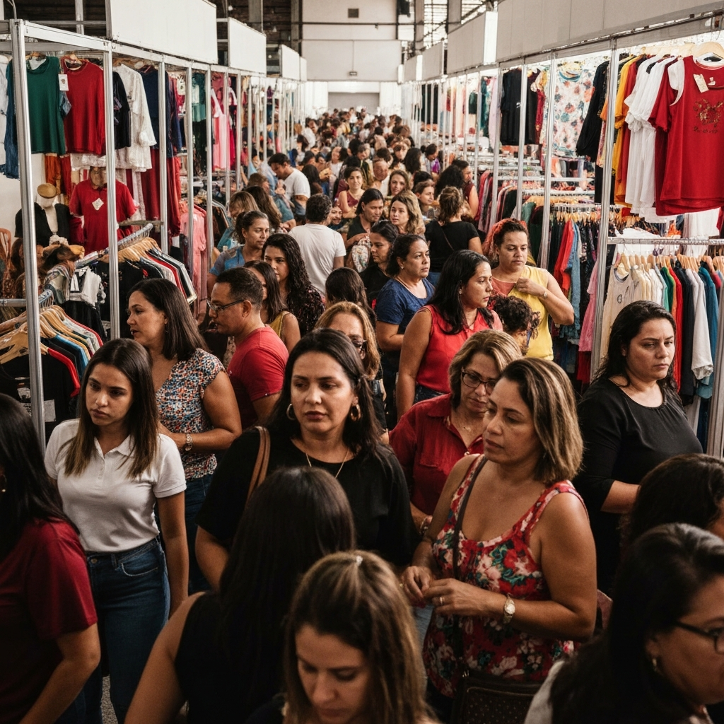 Movimento intenso na Região da 44 em Goiânia.