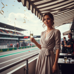 Paddock do GP de São Paulo: luxo e conexões.