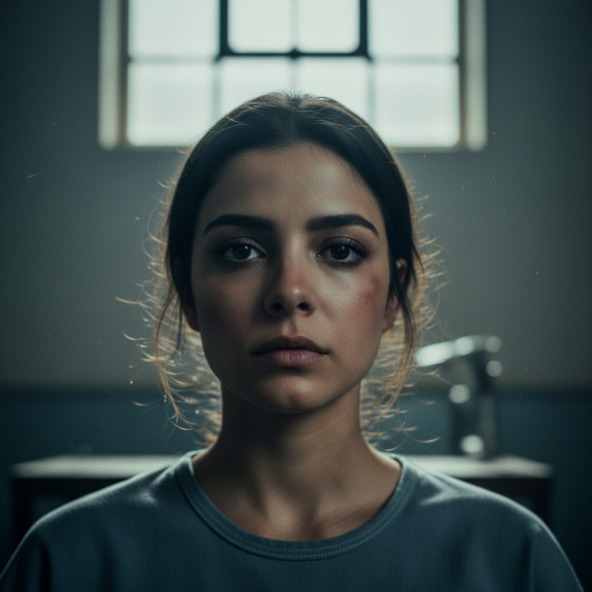 Marina Ruy Barbosa caracterizada como Suzane von Richthofen em Tremembé