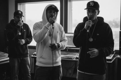 Hungria e Tribo da Periferia em show de lançamento de 'Reset'.