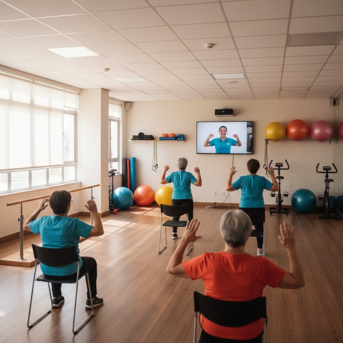 Inauguração da nova sala de reabilitação da ABP para tratamento de Parkinson.