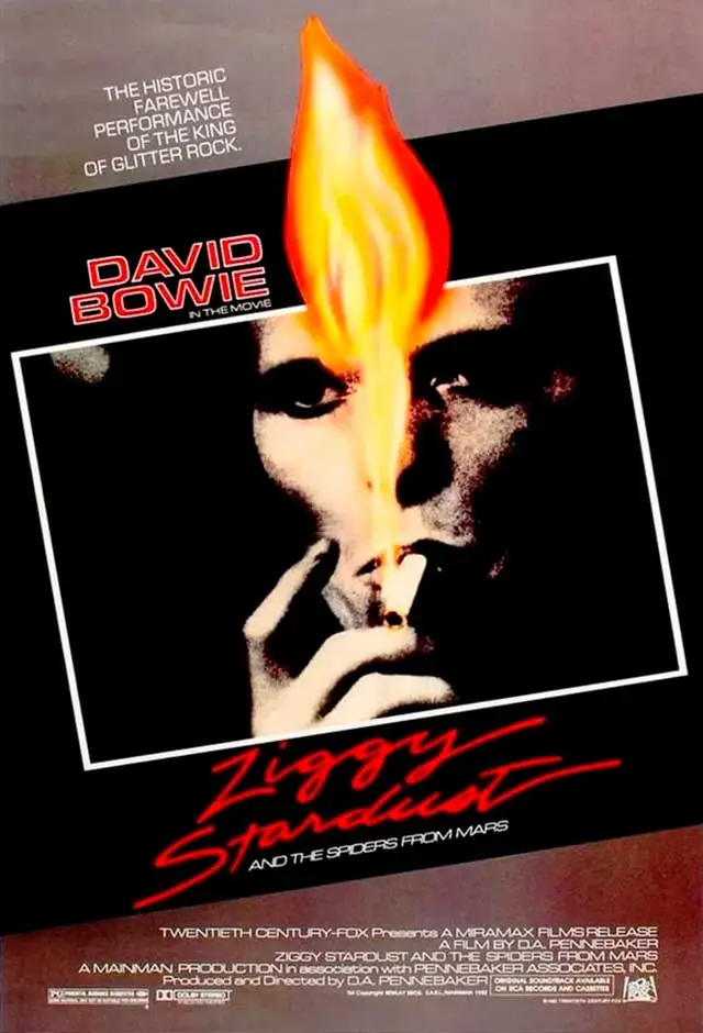 Cartaz do filme Ziggy Stardust And The Spiders From Mars