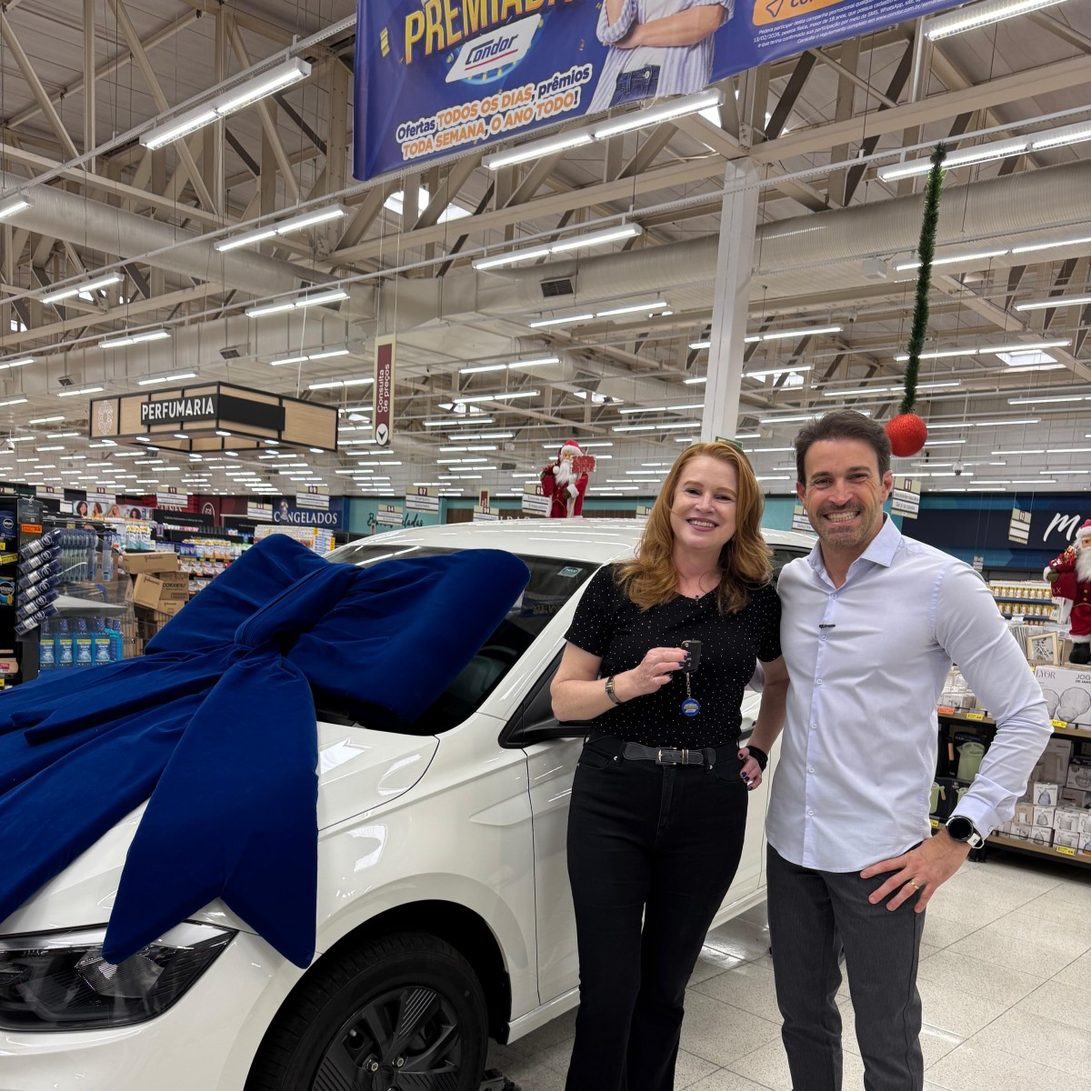 Aposentada viaja mais após ganhar carro em sorteio