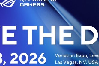 ASUS na CES 2026: 20 anos de Republic of Gamers e novidades em IA