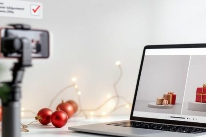 Checklist de fotos de produto para turbinar vendas neste Natal