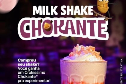 Crokíssimo Chokante e Bario Bar lançam milkshake exclusivo