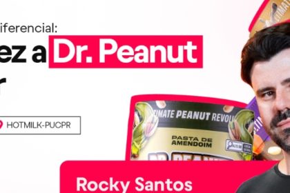 Dr. Peanut revela segredos de marketing na HOTMILK da PUCPR
