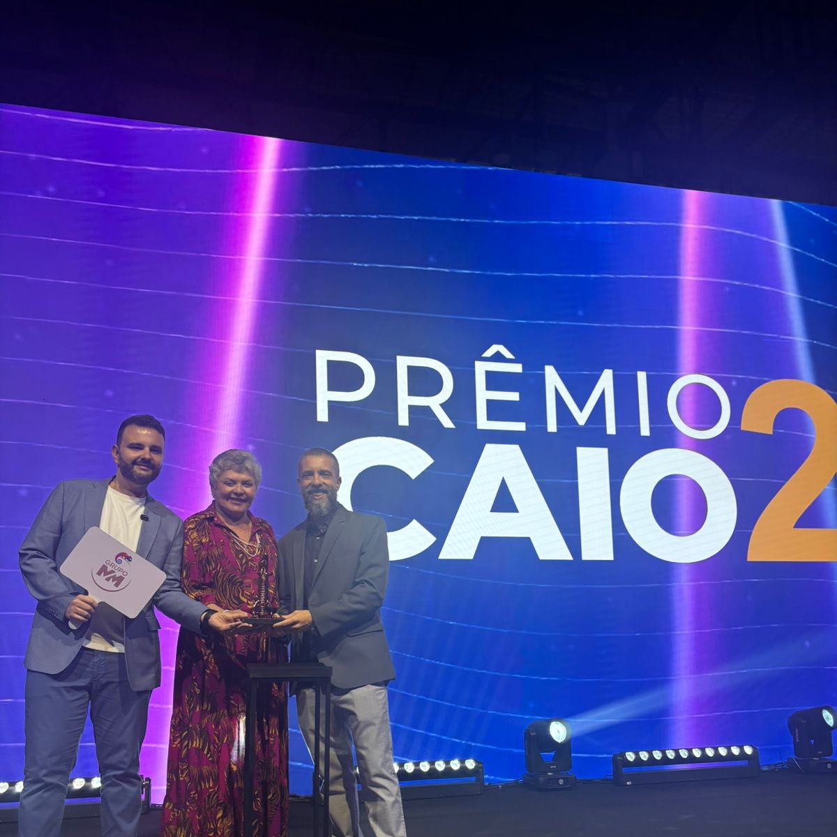 Grupo MM Eventos conquista três troféus no Prêmio Caio 2025