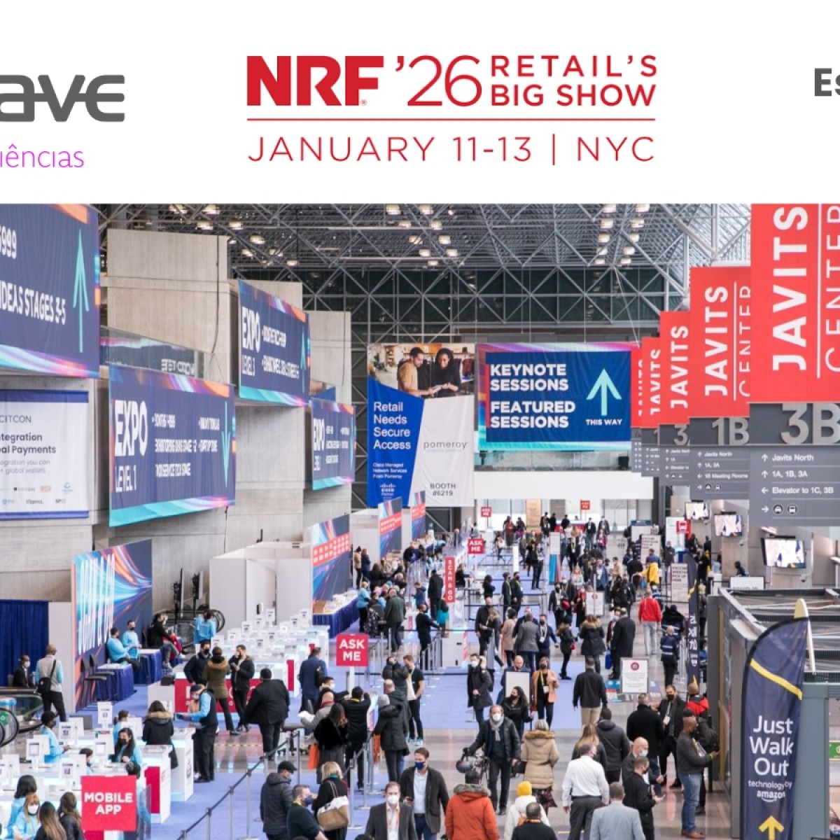 LedWave: única brasileira com estande na NRF 2026 em Nova York