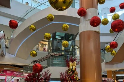 Natal no Mega Moda Shopping: Papai Noel chega e vendas aquecem na 44