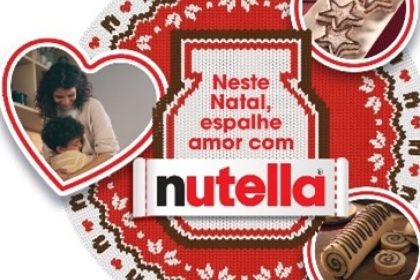 Nutella aposta em receitas de Natal para espalhar amor em família