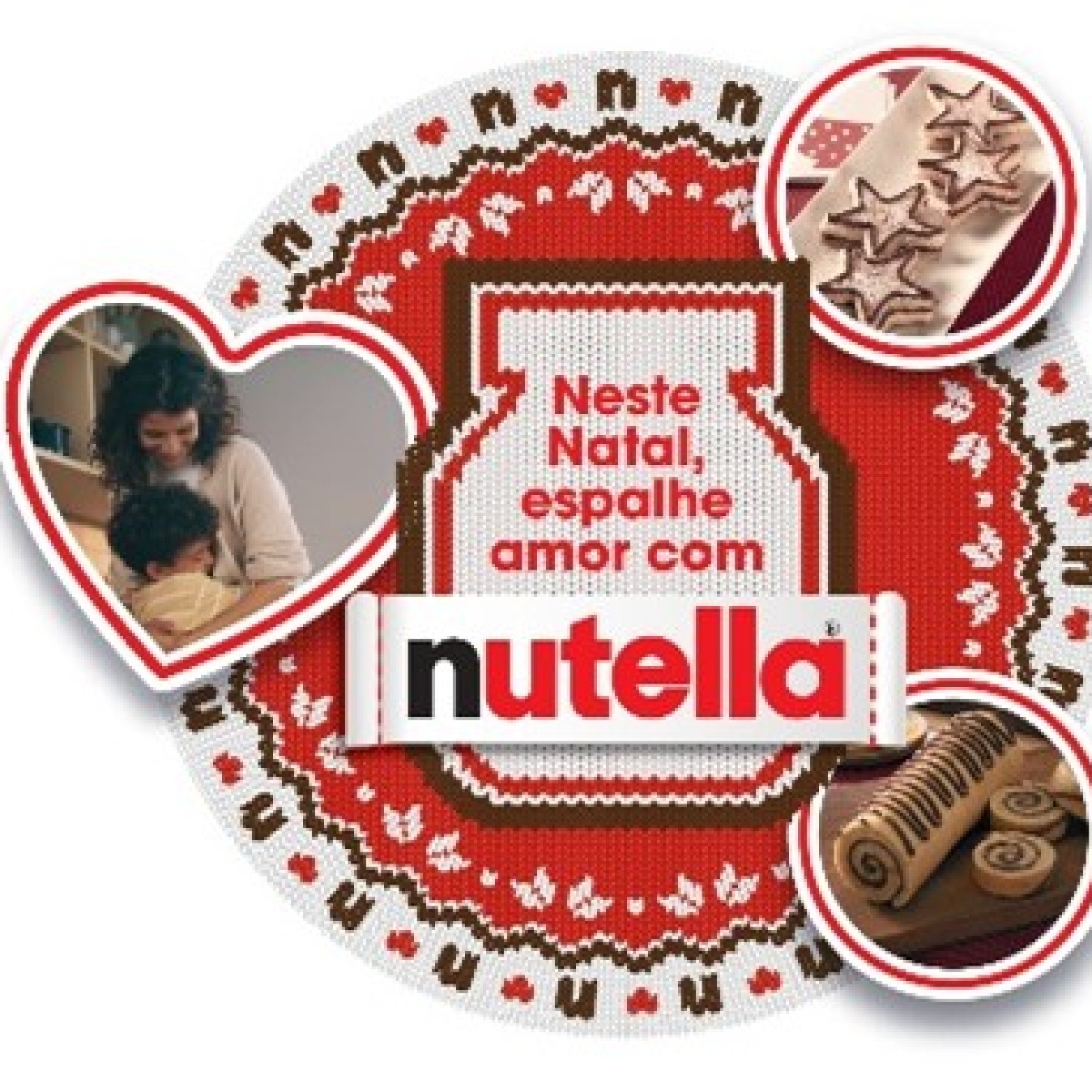 Nutella aposta em receitas de Natal para espalhar amor em família