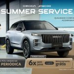 OMODA & JAECOO lança Summer Service com foco em pós-venda
