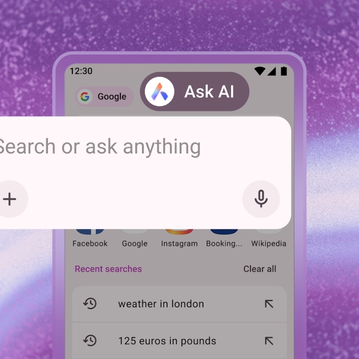 Opera turbina IA no Android com análise de arquivos e contexto