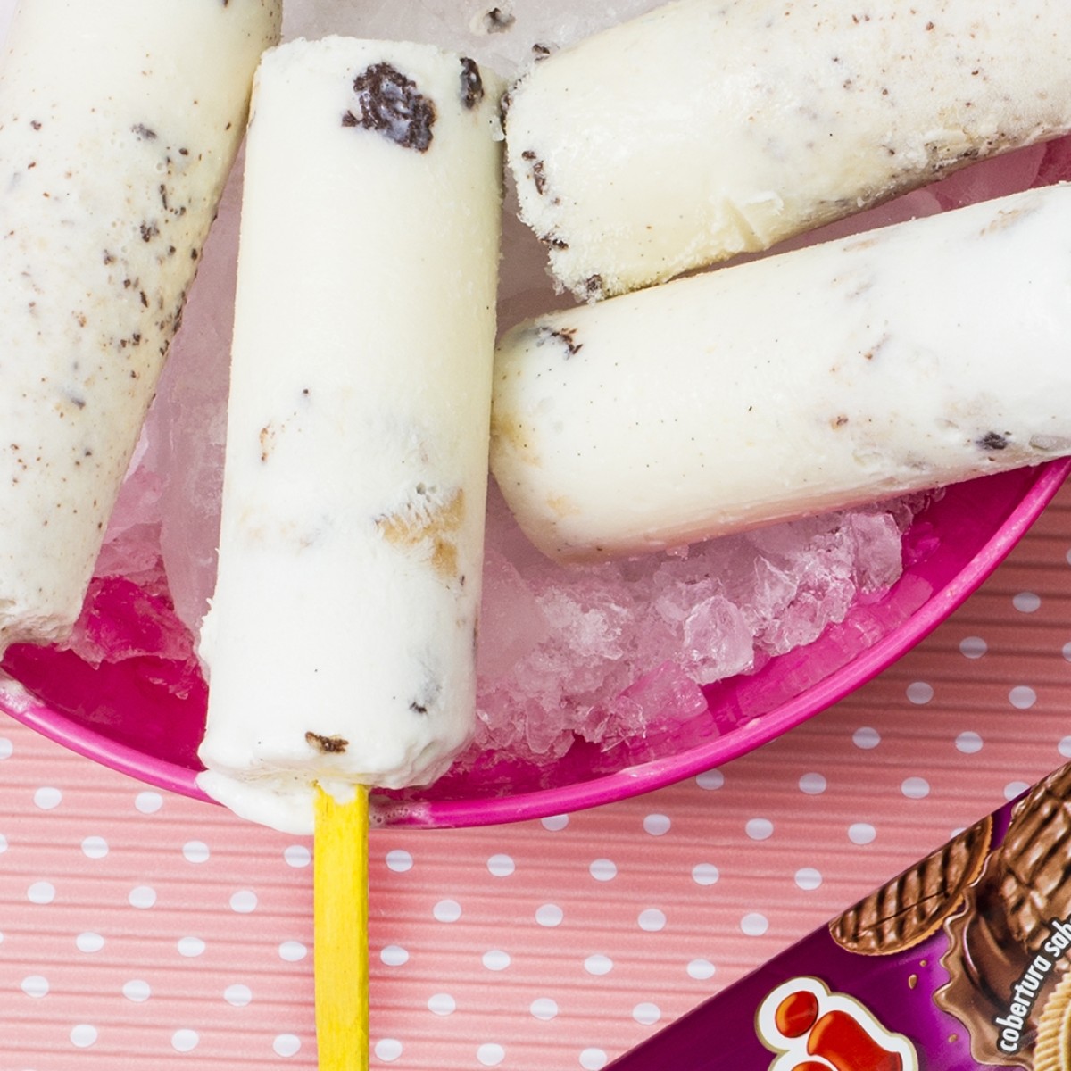 Paleta de Krokitos: receita refrescante para as férias