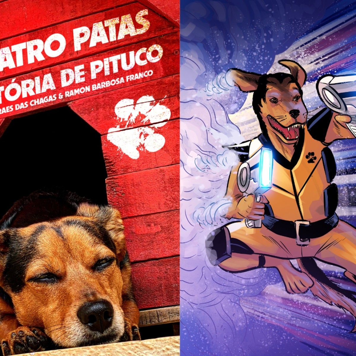 Pituco: A história do supercão brasileiro que virou livro