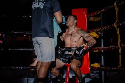 Popó volta aos ringues e anima público em Balneário Camboriú