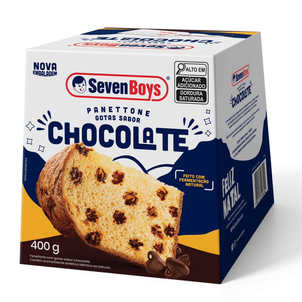 Seven Boys renova embalagens de panettones e aposta na experiência