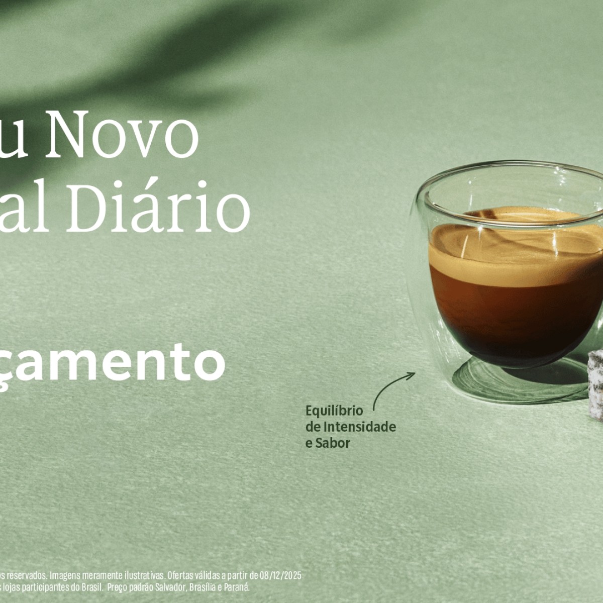 Starbucks lança espresso para brasileiros e faz promoção 'em dobro'