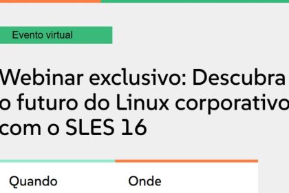 SUSE apresenta SLES 16 com IA em webinar exclusivo