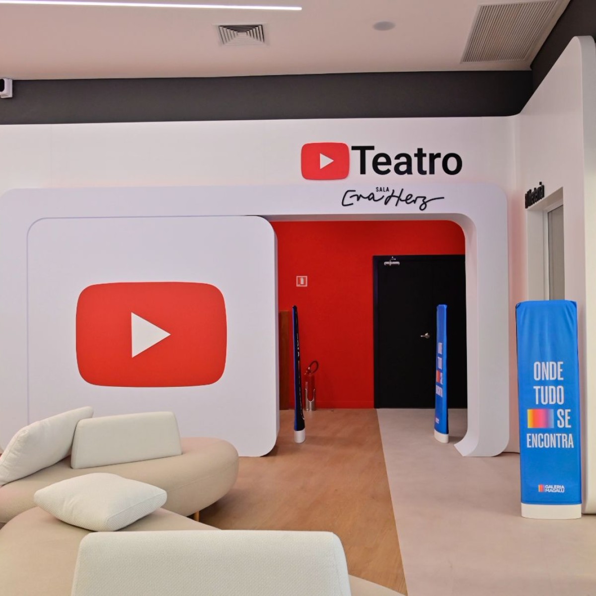 Teatro YouTube inédito estreia no Brasil, fora da Califórnia