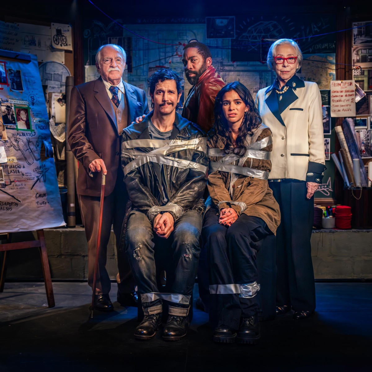 'Velhos Bandidos': trailer divulga comédia com Montenegro e Marquezine