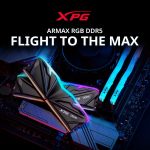 XPG lança memórias ARMAX DDR5 para jogos com design Stealth Fighter