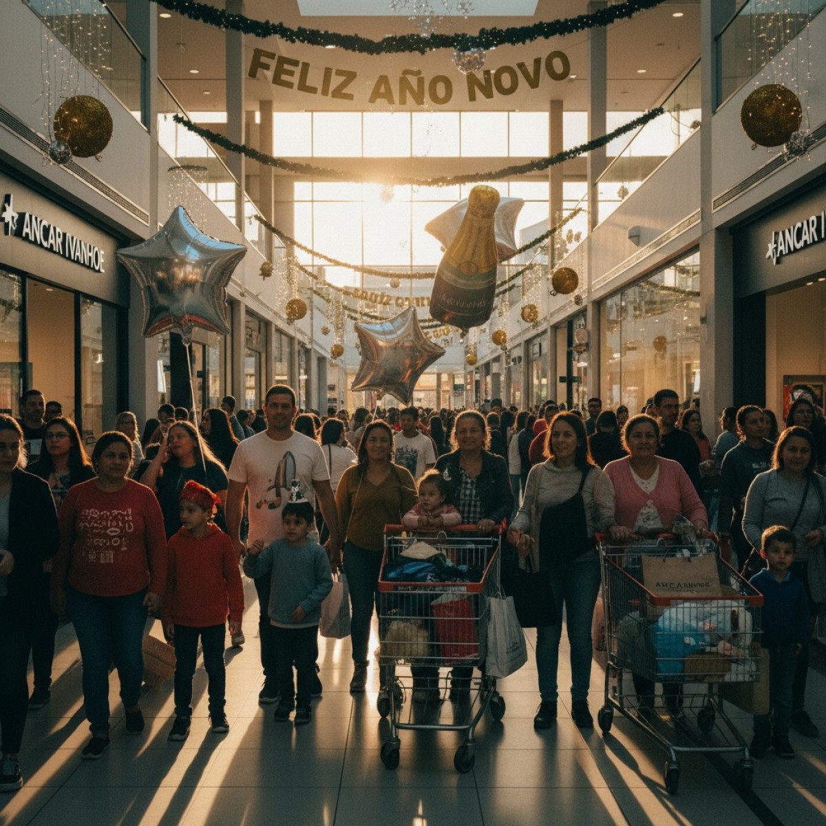 Shoppings Ancar Ivanhoe Rio de Janeiro Ano Novo