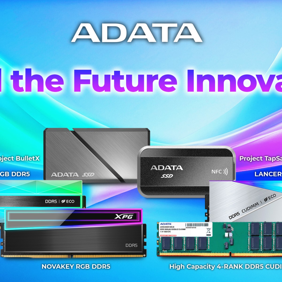 ADATA apresenta inovações em IA e sustentabilidade na CES 2026