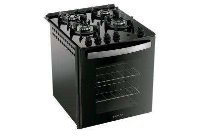 Atlas lança fogão de embutir U.Top com design e funcionalidade