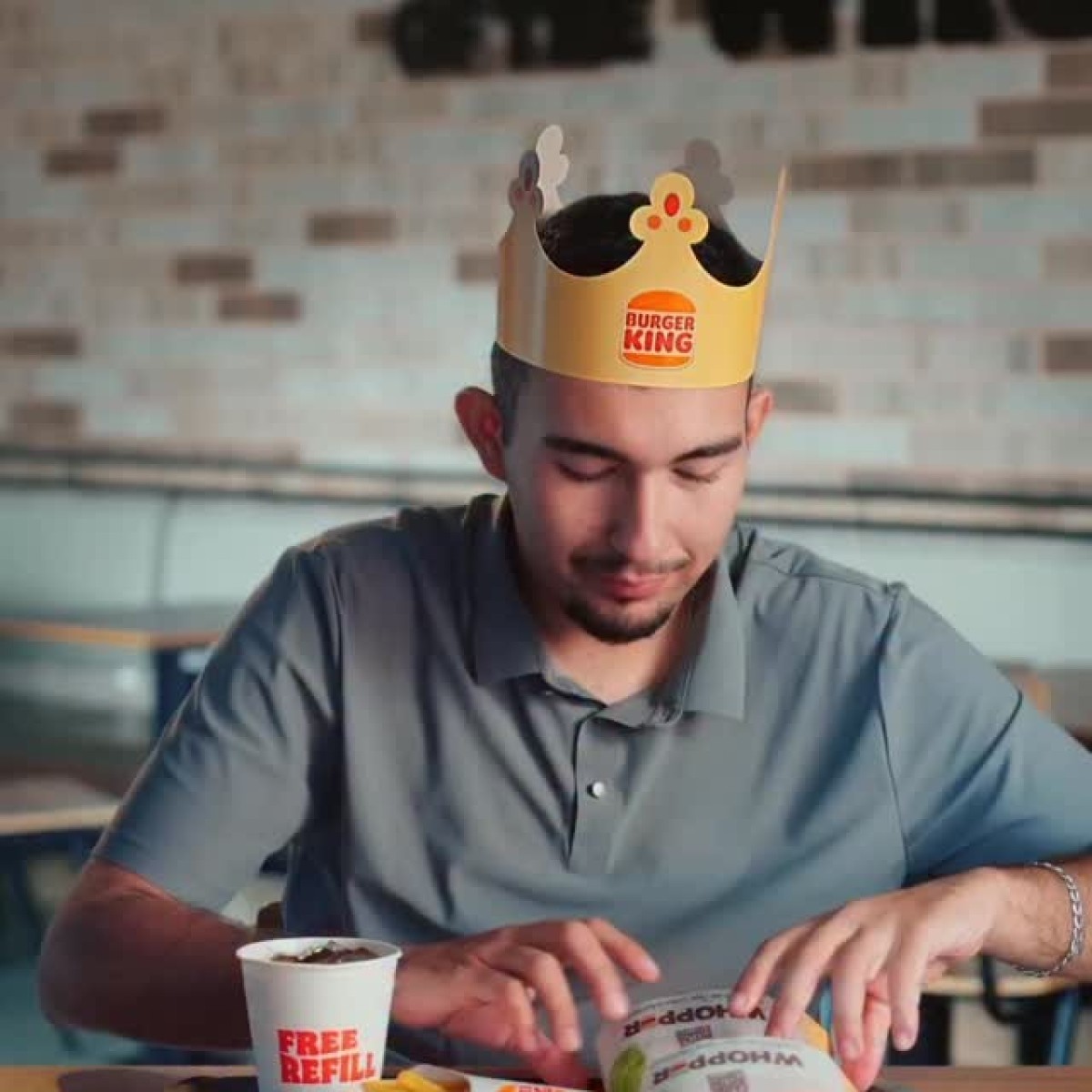 Burger King: campanha inovadora com foco no 'King em Dobro' em 2026