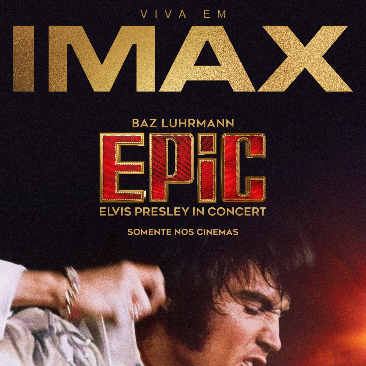 Documentário de Elvis Presley ganha cartaz IMAX e nova data