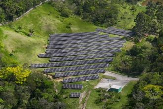 Fazenda solar compensa emissão de CO2 e gera energia limpa em SC