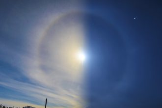 Halo solar e lunar: anel luminoso revela segredos da atmosfera