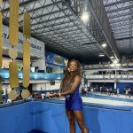 Lumena visita ensaio da Beija-Flor e se prepara para o Carnaval