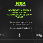 MBA em Ciência de Dados da USP abre vagas remanescentes