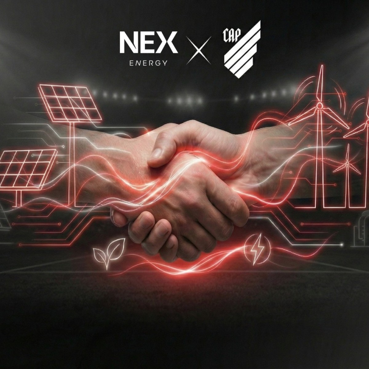 Nex Energy e Athletico unem cooperativa e energia renovável