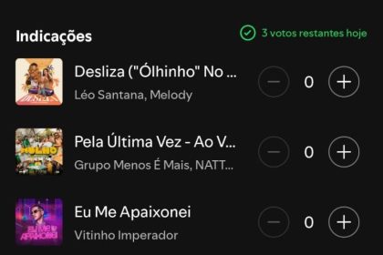 Spotify: fãs escolhem o hit do verão em votação inédita