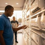 Ar-condicionado Fast Shop: Vendas disparam com onda de calor.