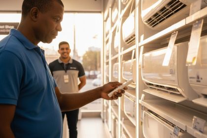 Ar-condicionado Fast Shop: Vendas disparam com onda de calor.