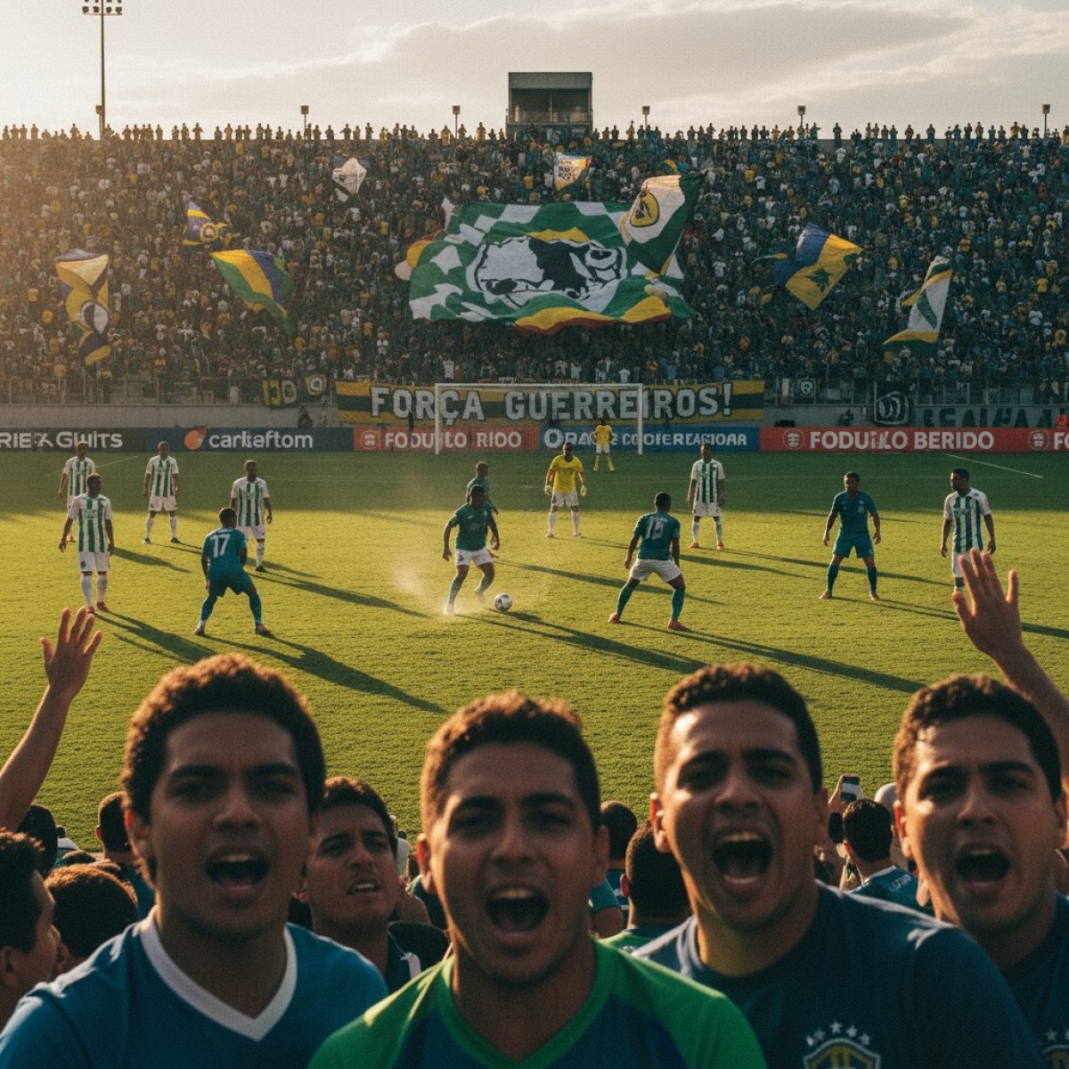 Logo do Brasileirão e Prime Video juntos