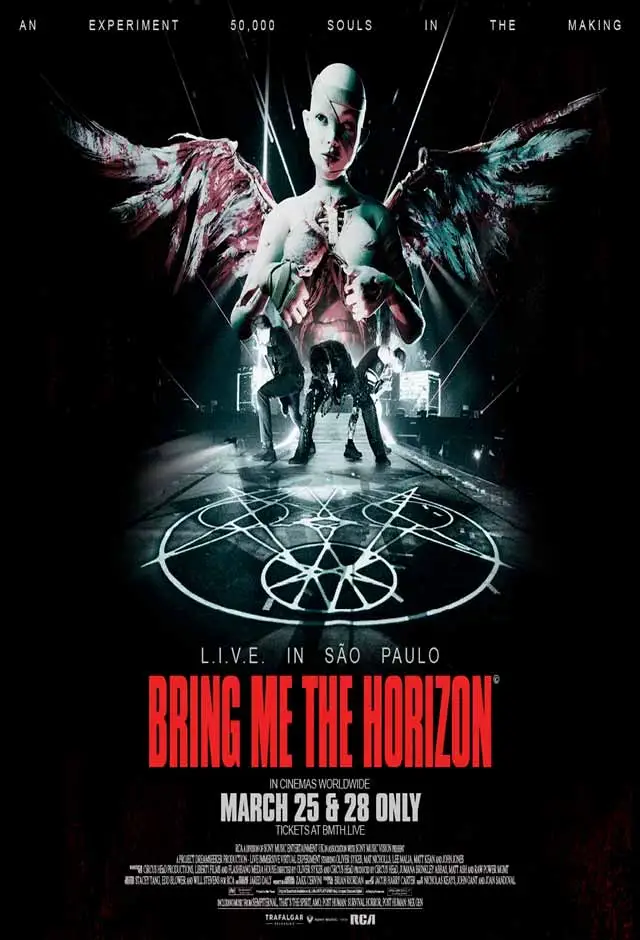 Cartaz do filme Bring Me The Horizon – L.I.V.E. in São Paulo